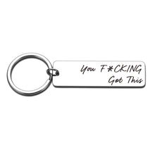 Load image into Gallery viewer, Funny Best Good Friends Keychains Daughter Son Christmas Valentines Day Birthday Presents for Women Men Friendship Graduation Thank You Gifts for Boys Girls BFF Family Keyring Jewelry