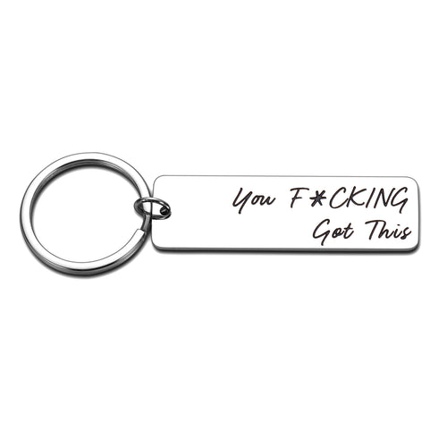 Funny Best Good Friends Keychains Daughter Son Christmas Valentines Day Birthday Presents for Women Men Friendship Graduation Thank You Gifts for Boys Girls BFF Family Keyring Jewelry