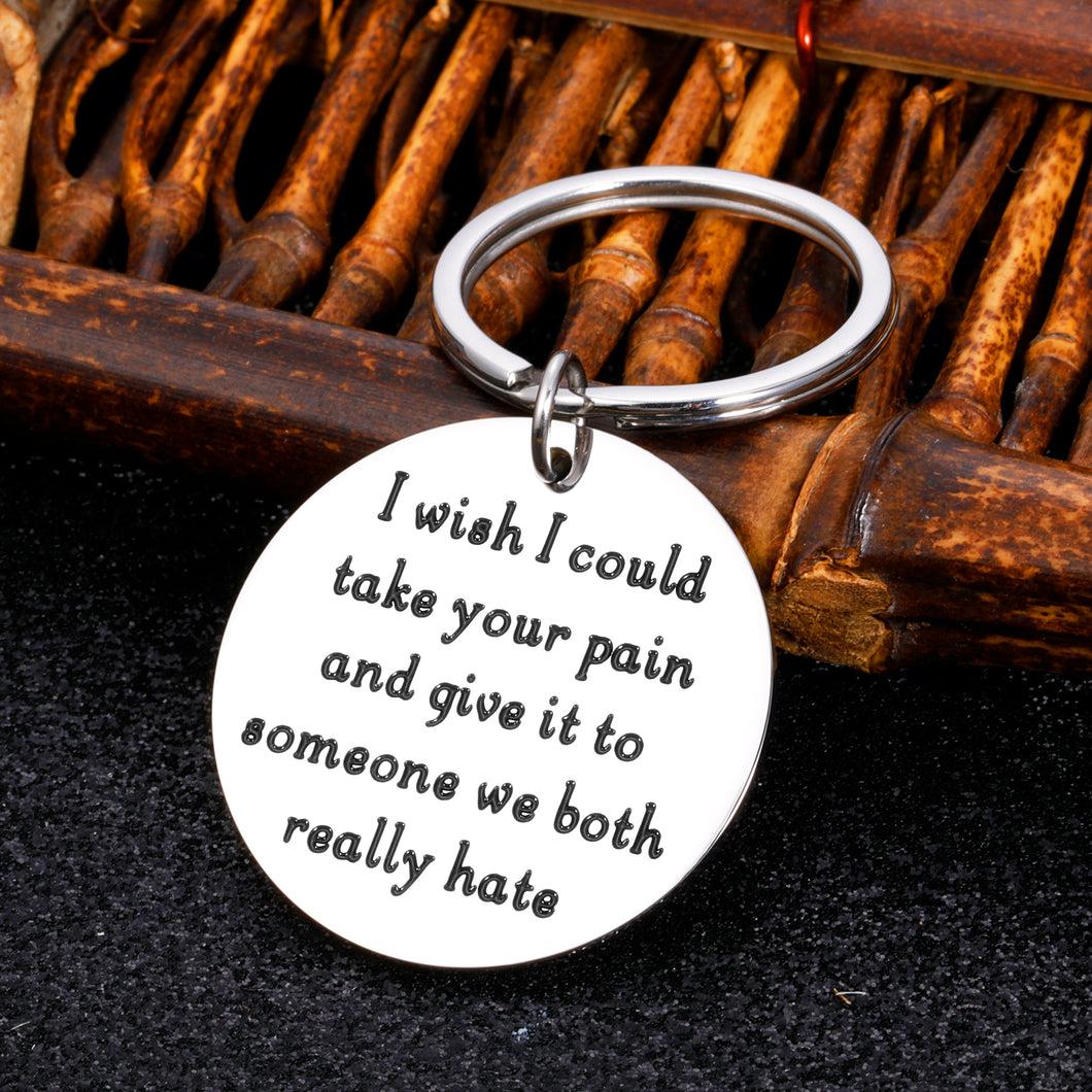 Stocking Stuffers for Men Christmas Gifts for Teenage Girls Boys Get Well Soon Gifts for Women Sympathy Gift Inspirational Gifts for Women Friends Funny Keychain Cancer Gifts Surgery Recovery Gifts