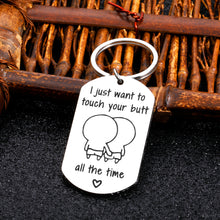 Load image into Gallery viewer, Valentines Day Gifts Gag Gifts for Boyfriend Girlfriend Date Night Gifts for Couples Cute Keychain Anniversary Birthday Fun Naughty Gifts for Women Men Funny Gifts for Husband Wife Wifey Him Her