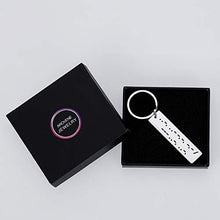 Load image into Gallery viewer, Fuck Off Morse Code Inspirational Keychain for Women Men Teen Girls Boys Graduation Birthday Encouragement Gifts for Him Her