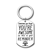 Load image into Gallery viewer, Inspirational Best Friend Birthday Gifts Keychain for Women Men BFF Teens Girls Students Daughter Son College Graduation Encouragement Gifts from Dad Mom Coworker Boss Christmas Thank You Gifts