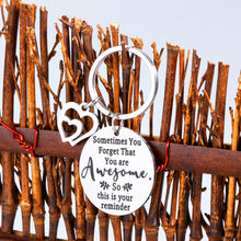 Load image into Gallery viewer, Inspirational Birthday Gift for Women Men Funny Keychain for Friend BFF Her Him Thank You Appreciation Gift for Coworker Boss Teacher Graduation to Daughter Son from Mom Dad Thanksgiving Christmas