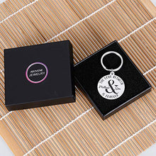 Load image into Gallery viewer, Mothers Day Christmas Birthday Gifs for Mom from Son Mother Keychain Gifs For Step Mom Mother Son in Law Key Chians Rings