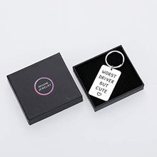 Load image into Gallery viewer, New Driver Keychain Gifts for Boyfriend Girlfriend Teen Boys Girls Friend Funny Drive Safe Car Key Keychains
