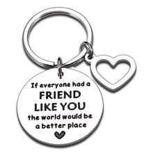 Load image into Gallery viewer, Friendship Gifts for Women Friends Long Distance Friendship Gift Birthday Christmas Presents Thank You Gifts for Boys Girls Sisters Keychain for Men Brother Coworker Appreciation Leaving Farewell Gift