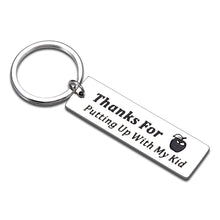 Load image into Gallery viewer, Teacher Gifts for Women Teachers Appreciation Gifts Funny Keychain Teacher Christmas Birthday Thank You Gifts for Female Male Teachers Birthday Retirement Valentines Presents from Parents of Student