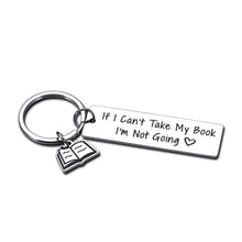 Load image into Gallery viewer, Book Lover Gifts Valentines Day Gifts for Kids Book Accessories for Reading Lovers Bookish Gifts for Readers Boys Girls Friends Funny Keychain Birthday Graduation Gifts College Student Gifts Idea