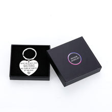 Load image into Gallery viewer, Dad Daughter Keychain Birthday Christmas Fathers Day Gifs from Step Daughter to My New Step Dad Father of the Bride Gifs for Papa New Daddy Wedding Valentines Day Gift for Men Father to Be Keyring