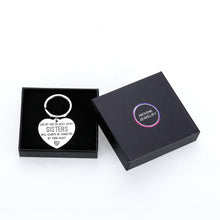 Load image into Gallery viewer, Sister Keychain GIFS from Sister BFF Christmas Birthday Friendship Long Distance GIFS for Women Best Friends Anniversary Graduation Thank You Gifts for Her Friend Teen Girls Sister Key Tag Jewelry