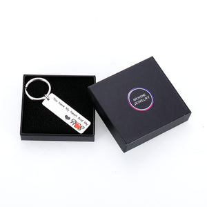 Husband Boyfriend Keychain Valentines Day Gift form Girlfriend Wife Anniversary Birthday Presents For Couple Keyring Women Men You Have My Heart Stocking Stuffers for Women Men Him Her Wedding