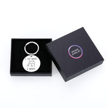 Load image into Gallery viewer, Cat Funny Best Friend Keychain Christmas Birthday Thank You Gifts for Women Men Sister Brother Anniversary Valentine Friendship Presents for BFF Daughter Son Coworkers Cat Keyrings Jewelry