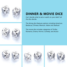 Load image into Gallery viewer, Funny Gifts for Girlfriend Boyfriend Valentines Day Gifts Anniversary Romantic Gifts for Him Her Metal Dice Date Night Gifts for Couples Husband Wife Birthday Naughty Dice for Women Men
