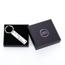 Load image into Gallery viewer, Husband Wife Keychain Valentine Day Birthday I Love You Gifts from Wifey Hubby Christmas Wedding Anniversary Presents for Daughter Son Mom Dad Him Her Girlfriend Boyfriend Couple Key Ring Tag for Women Men