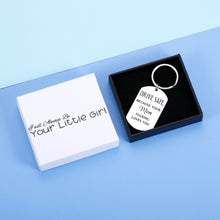 Load image into Gallery viewer, I wil always be your little girl Funny Birthday Gift for Son Daughter from Mom Keychain Sweet 16 for Son Daughter New Driver Gifts
