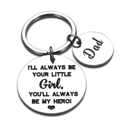 Dad Daughter Keychain Birthday Christmas Fathers Day Gifs from Step Daughter to My New Step Dad Father of the Bride Gifs for Papa New Daddy Wedding Valentines Day Gift for Men Father to Be Keyring