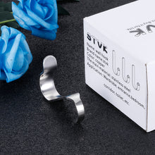 Load image into Gallery viewer, STVK 2pcs Hooks for Wall Mounted Hanging Heavy Duty Wall Hooks,Stainless Steel Hooks for Coats,Towels Fit for Bathroom  wall hooks decorative