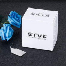 Load image into Gallery viewer, STVK 2 Pcs Bathroom Towel Hooks, Coat/Robe Clothes Hooks, SUS 304 Stainless Steel Wall Hook Heavy Duty for Bedroom,Kitchen,Restroom,Bathroom,Hotel,Brushed Nickel and Wall Mounted wallhooks wallhooks wallhooks