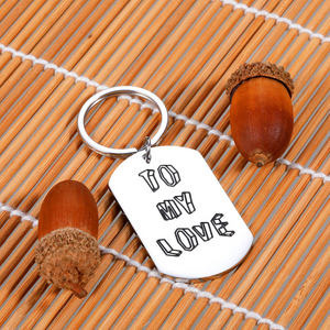 Christmas Gifts Couple Anniversary Keychain for Husband Stocking Stuffers To My Love Gift for Him Her You Are My Soulmate Valentines Day Keychain for Husband Boyfriend from Girlfriend Wife Christmas Wedding Present Men Women