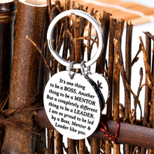 Load image into Gallery viewer, Boss Gifts for Christmas Men Women Office Keychain Appreciation Gifts for Supervisor Mentor Leader Birthday Thank You Leaving Going Away Gifts Retirement Coworker Boss Lady Goodbye Presents